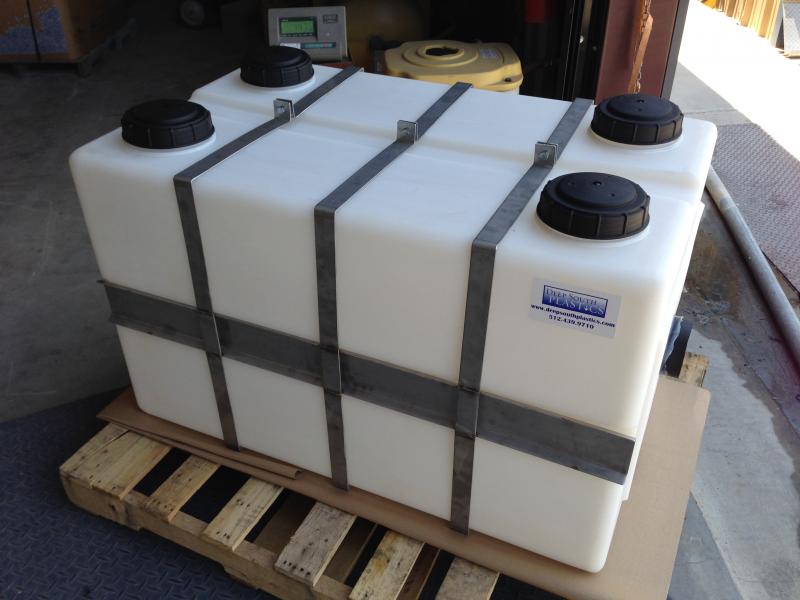Molded Tank with Plastic Fabrication